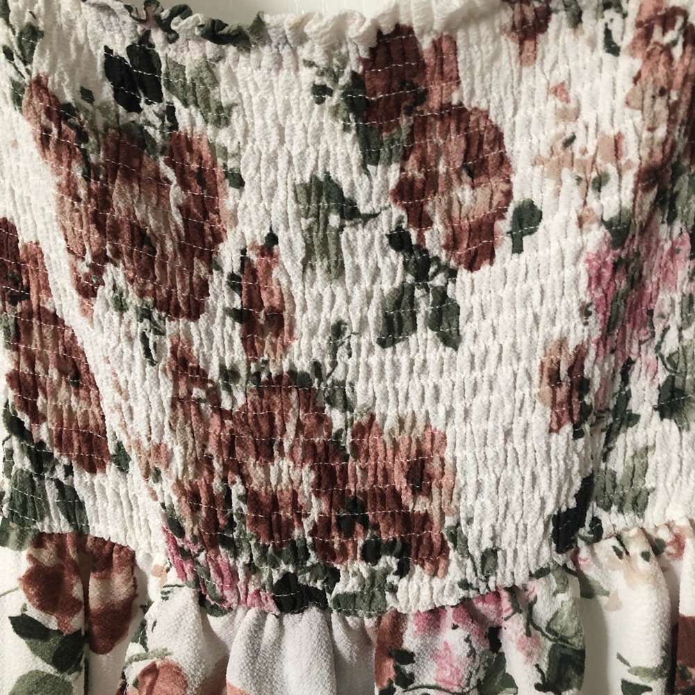 Long floral dress - Picture 5 of 5